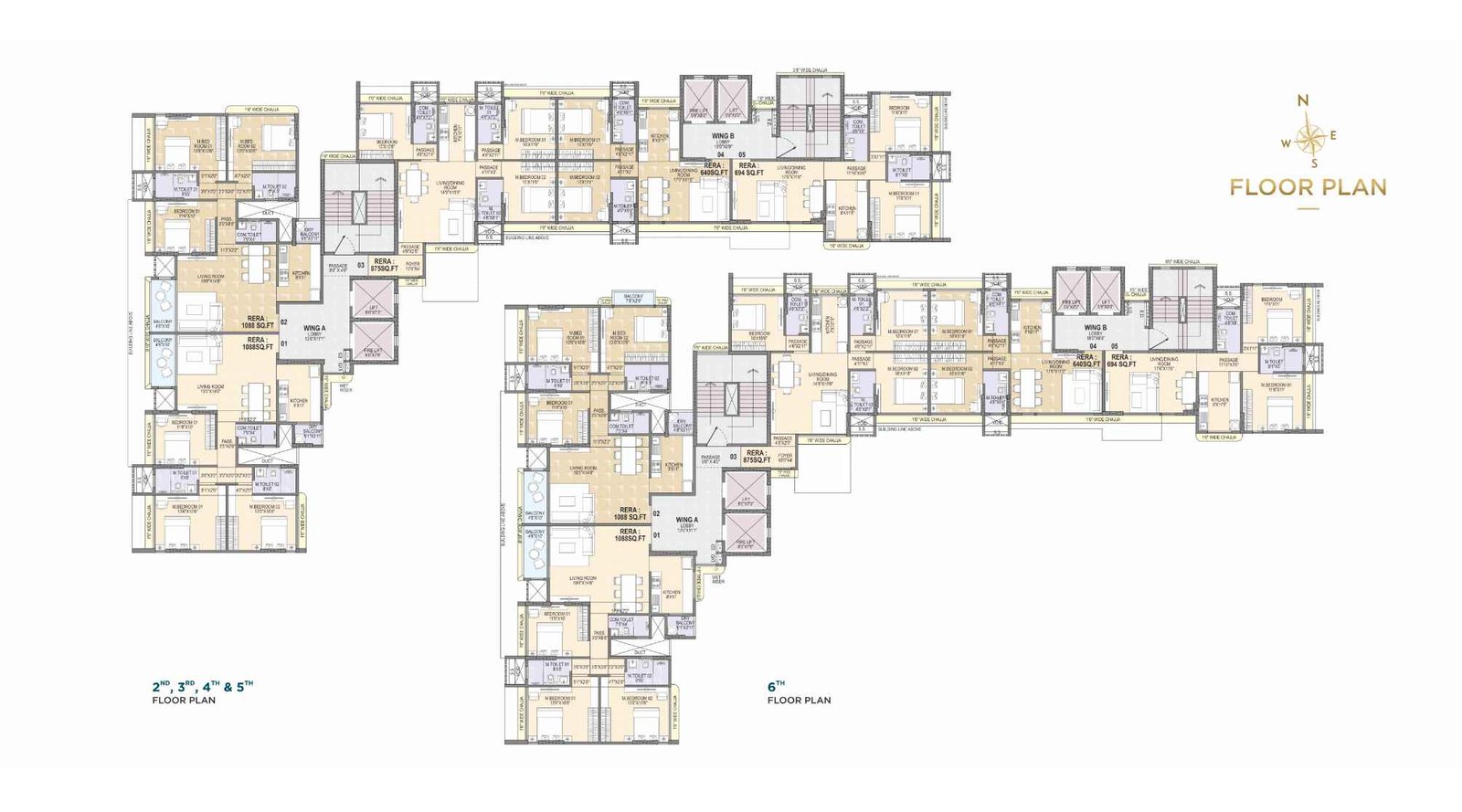 Om-Neeldhara-Floor-Plan-2nd-to-6-th-floor-plan